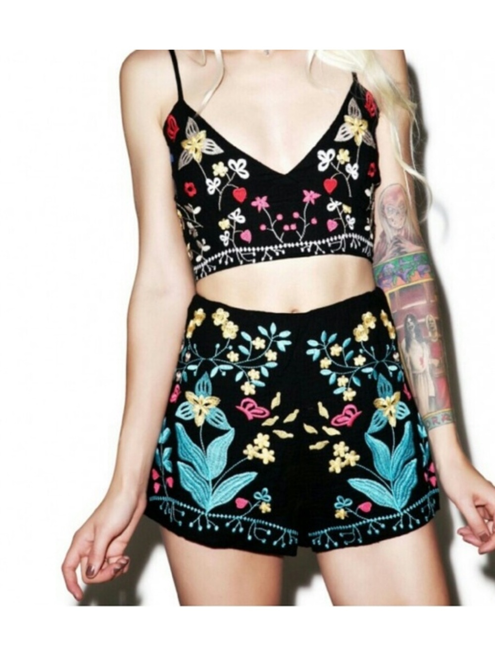 Night bloom shorts